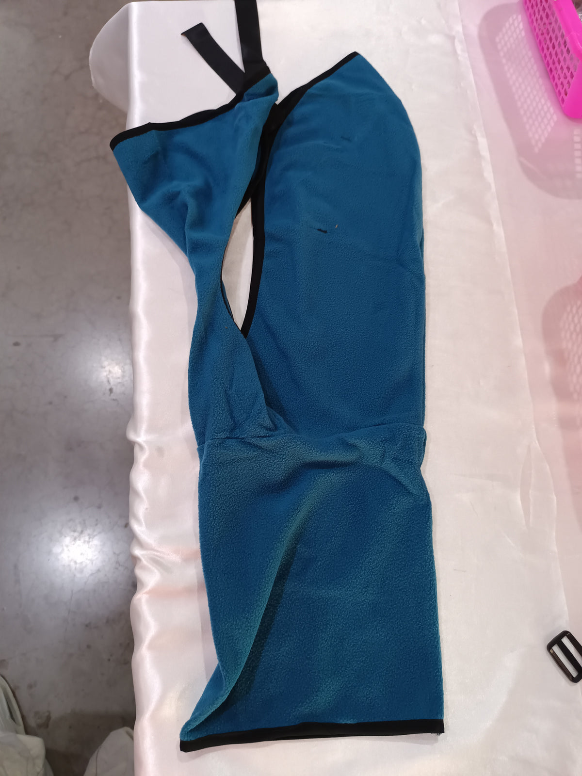 Brighty FleeceWarm teal fleece dog sweater