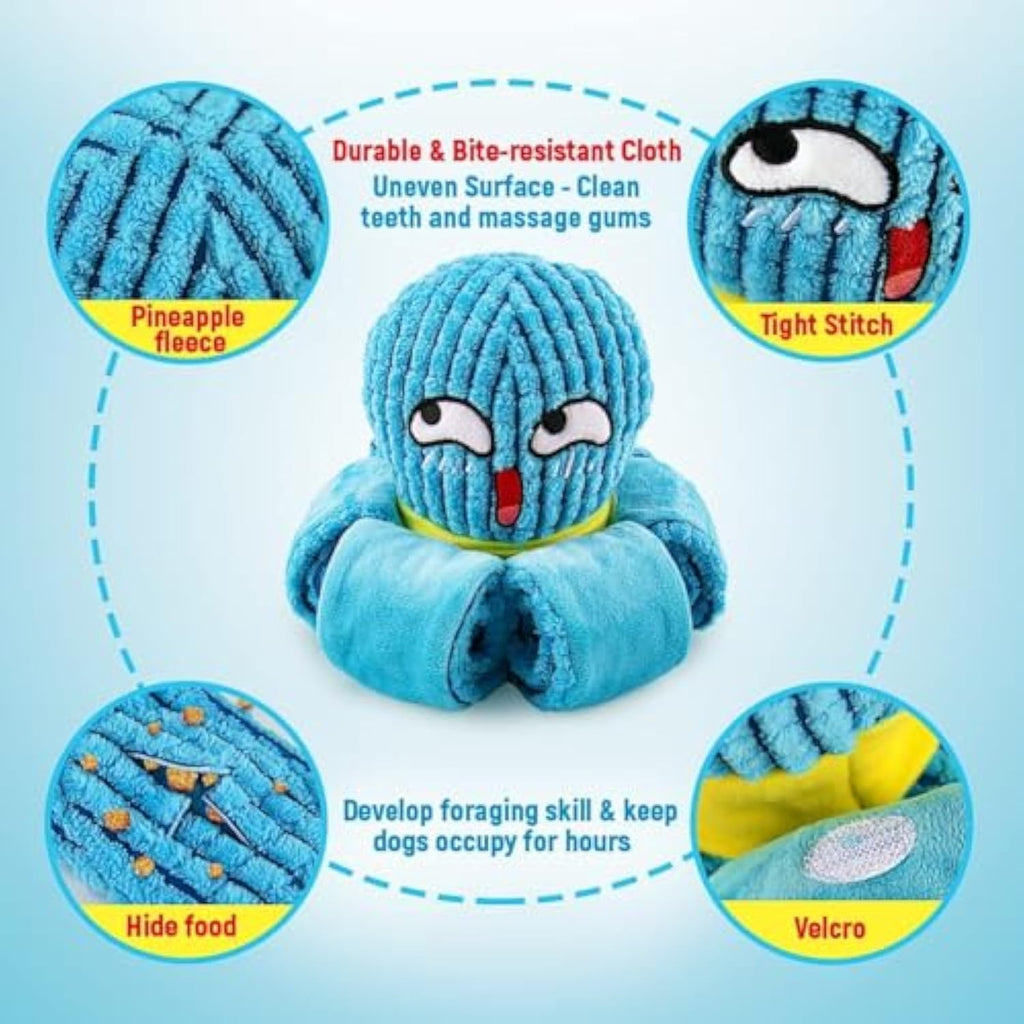 Brighty Snuffle Octopus – Pieuvre de fouille interactive