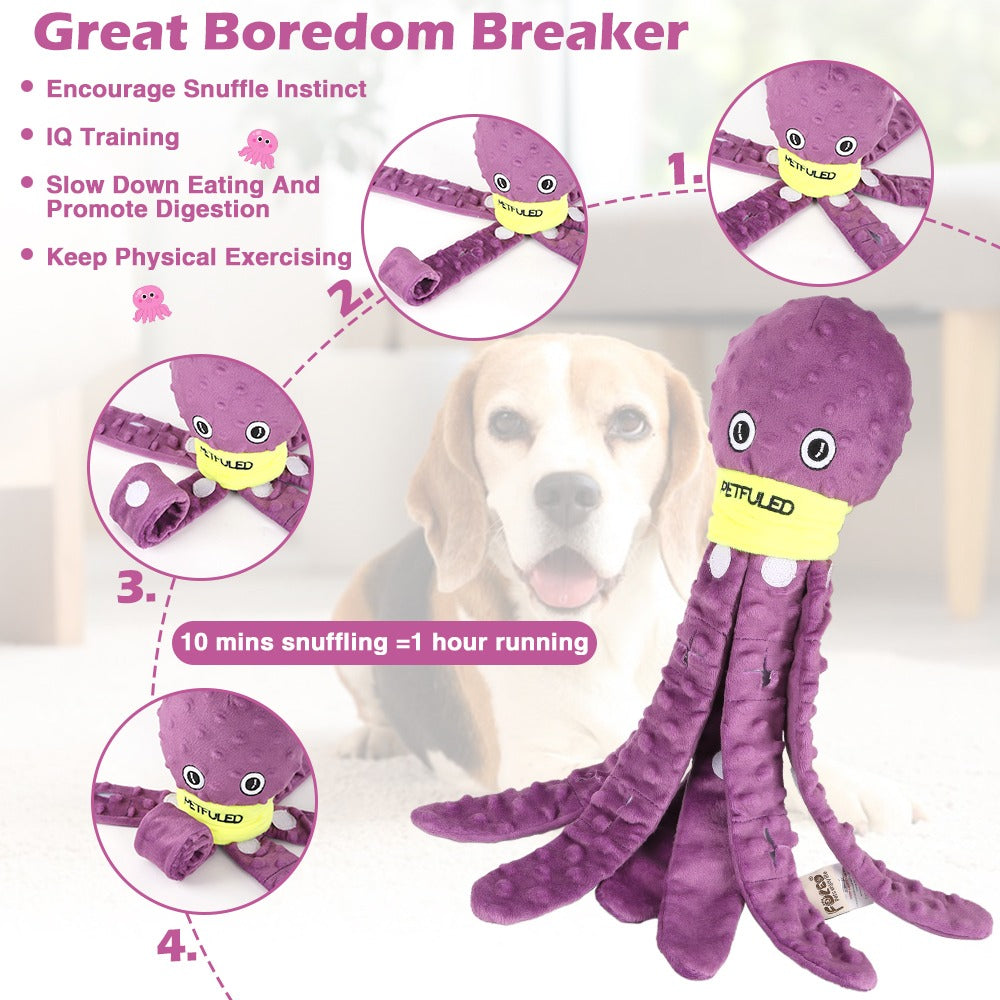 Brighty Snuffle Octopus – Pieuvre de fouille interactive