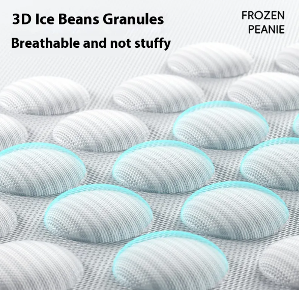 Brighty Fresh Mat cooling bed with ice beans technology and ergonomic nest design