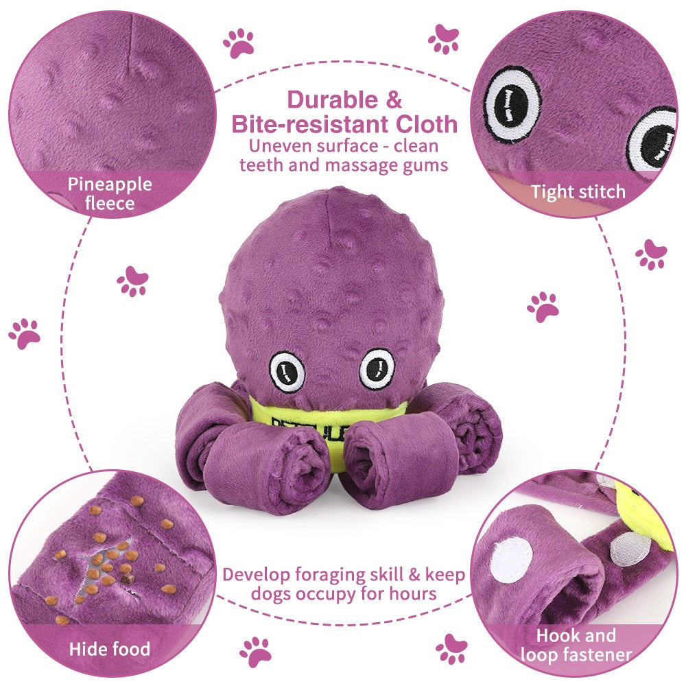 Brighty Snuffle Octopus – Pieuvre de fouille interactive