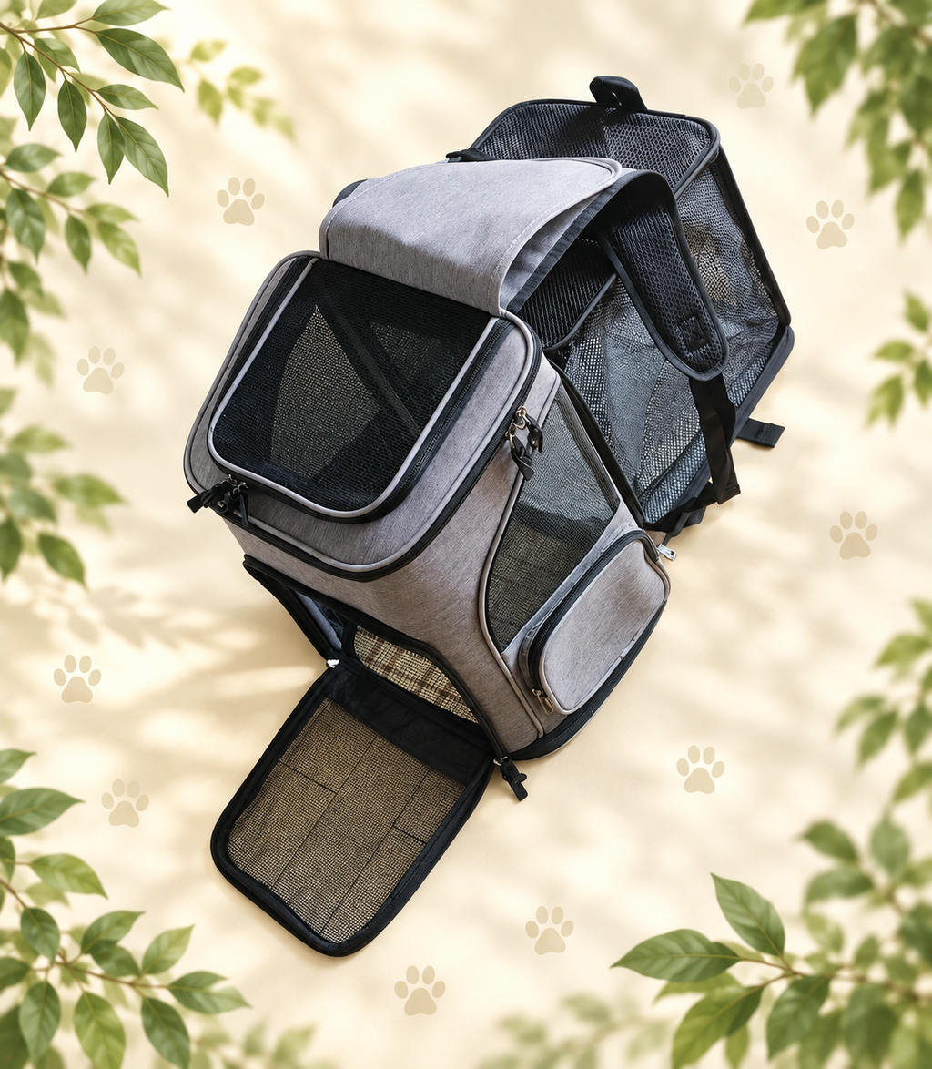 Brighty TrailCarry – Expandable and foldable transport backpack