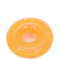 Brighty DentalRing TPR dental chew toy for dogs - orange 10cm or 12,5 cm soft nub ring